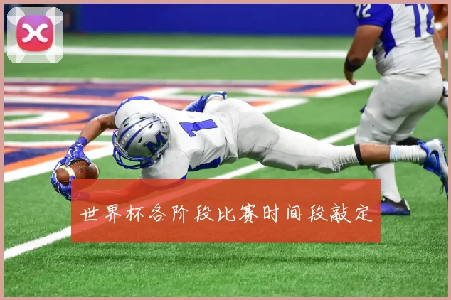世界杯各阶段比赛时间段敲定